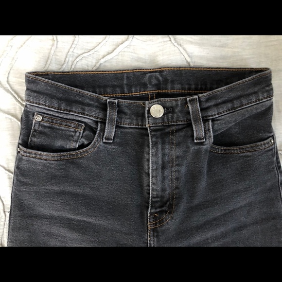BDG dark gray cropped girlfriend jeans - Picture 6 of 8